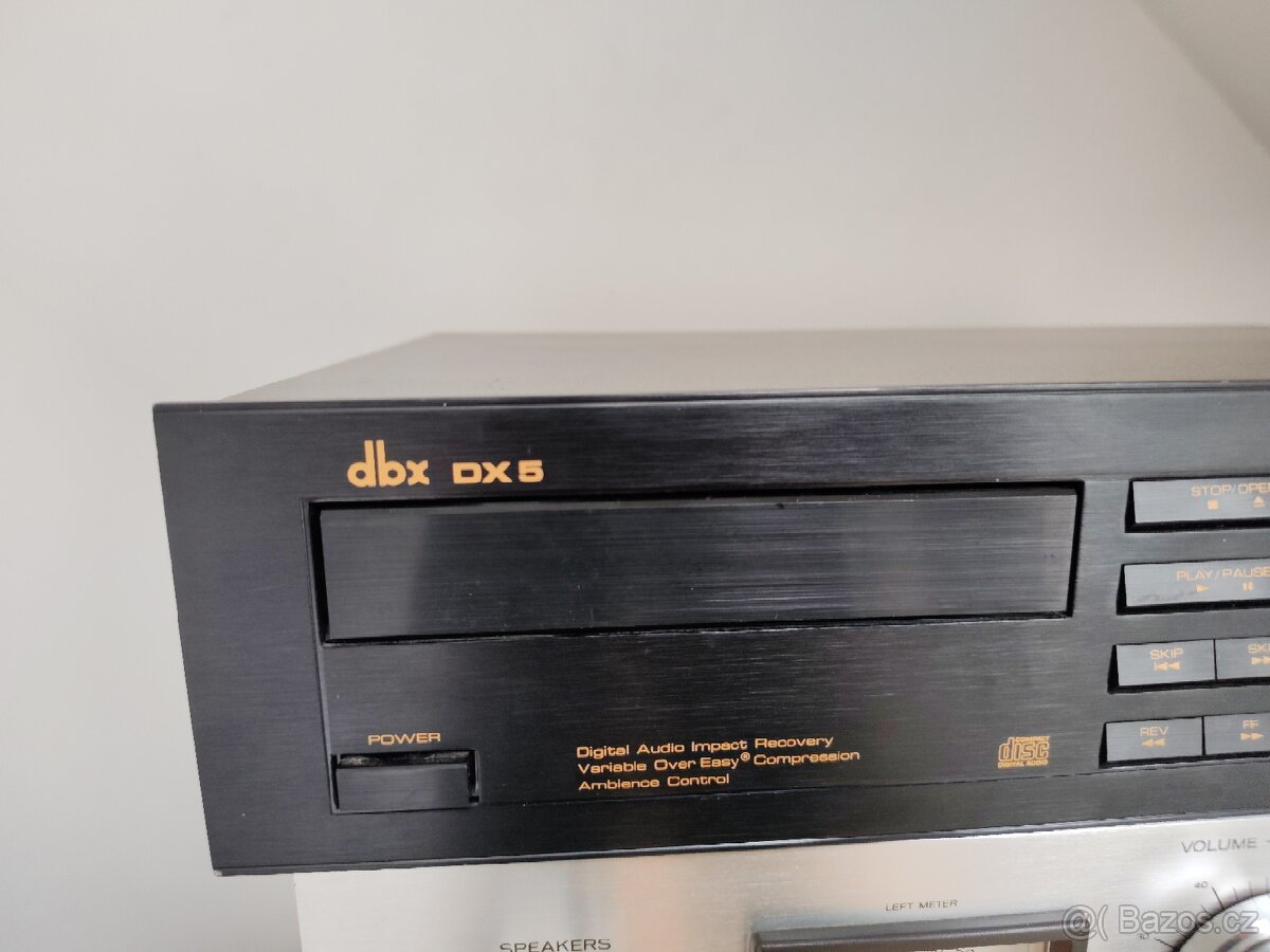 CD přehrávač DBX DX-5 120V + trafo na naší síť - 2