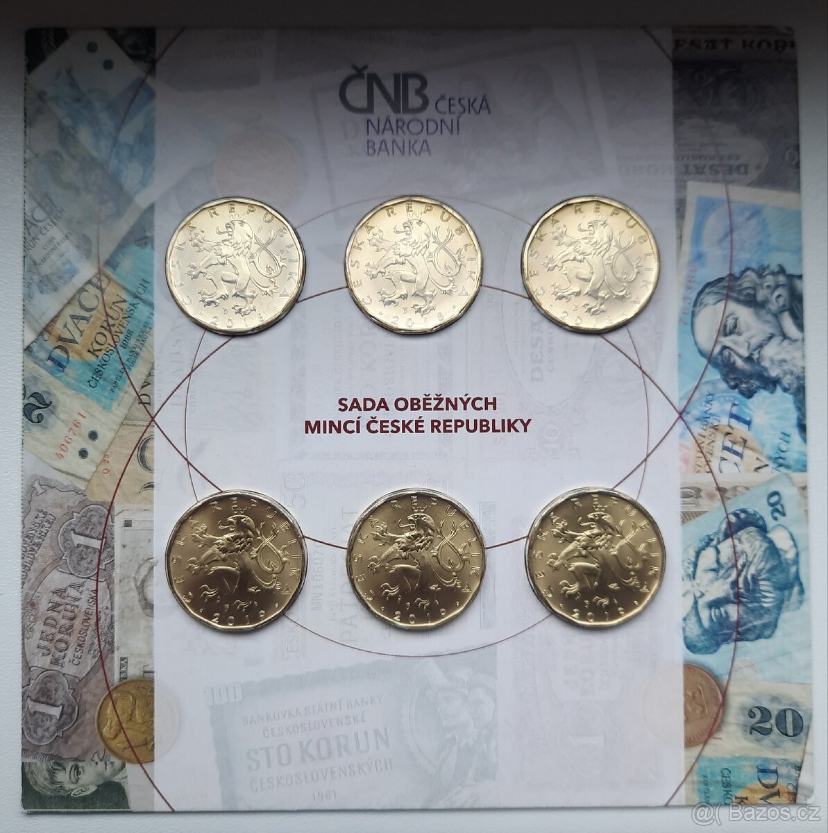 Sada mincí 20 korun 2018-2019 - 2