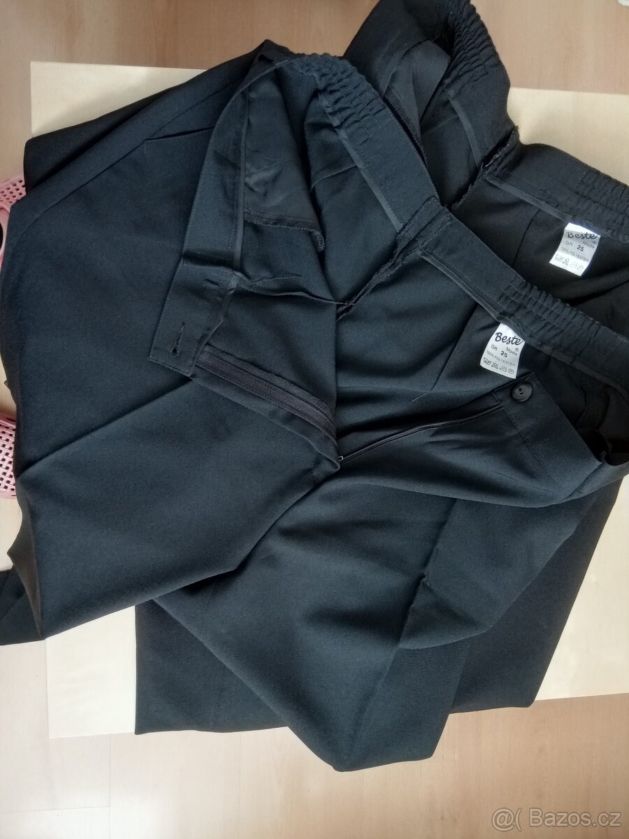 2 x společenské kalhoty - NOVÉ - 2