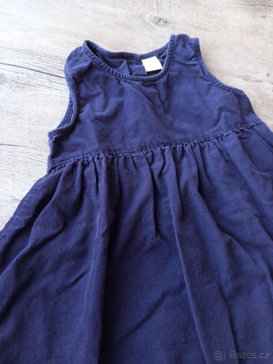 Manšestrové šaty Lindex, vel. 86 - 2