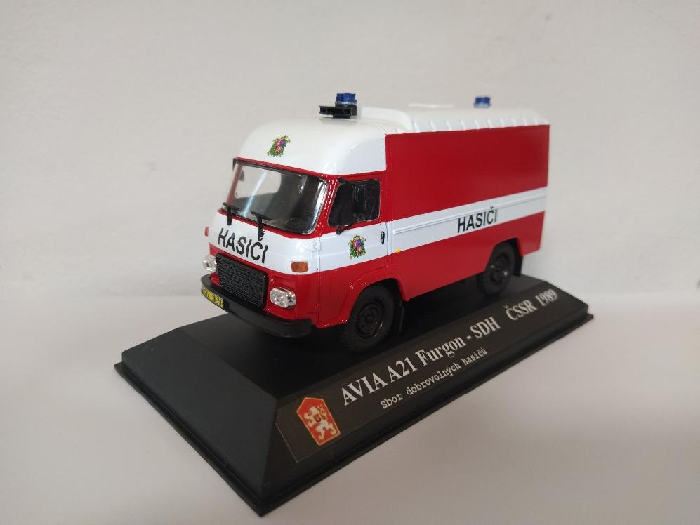 Model Avia A21 furgon SDH ČSSR 1989.. - 2