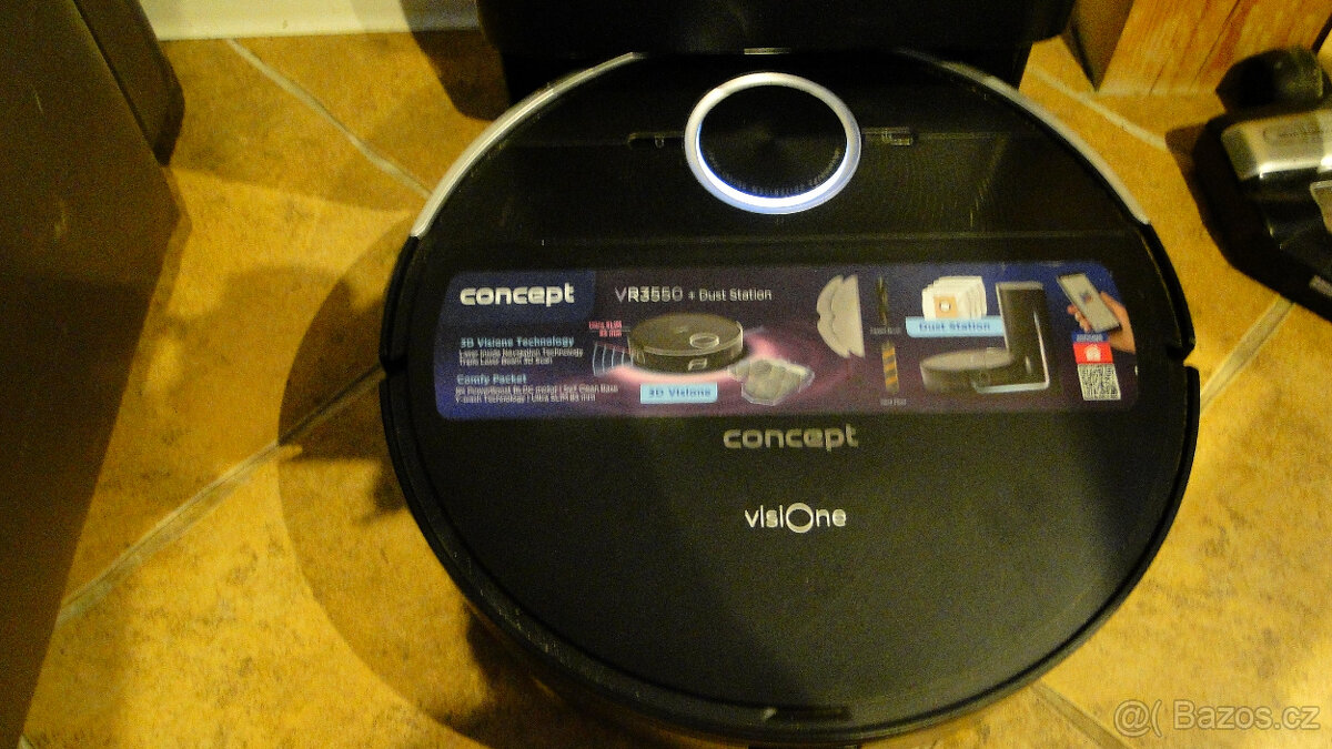 Robotický vysavač Concept VR3550 s mopem - 2