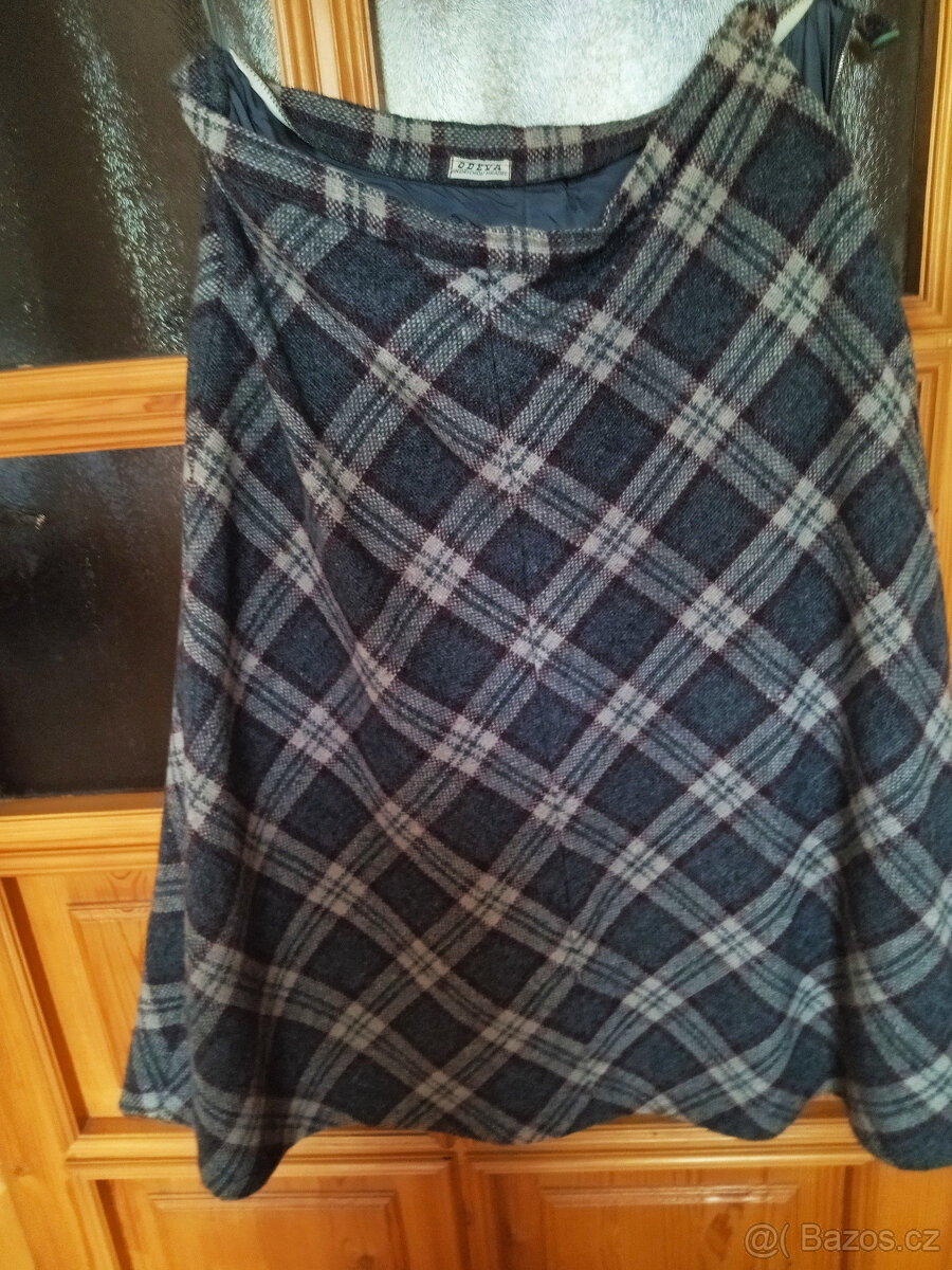 letní a zimní sukně, kostýmy kalhotové, letní i zimní,šaty, - 2