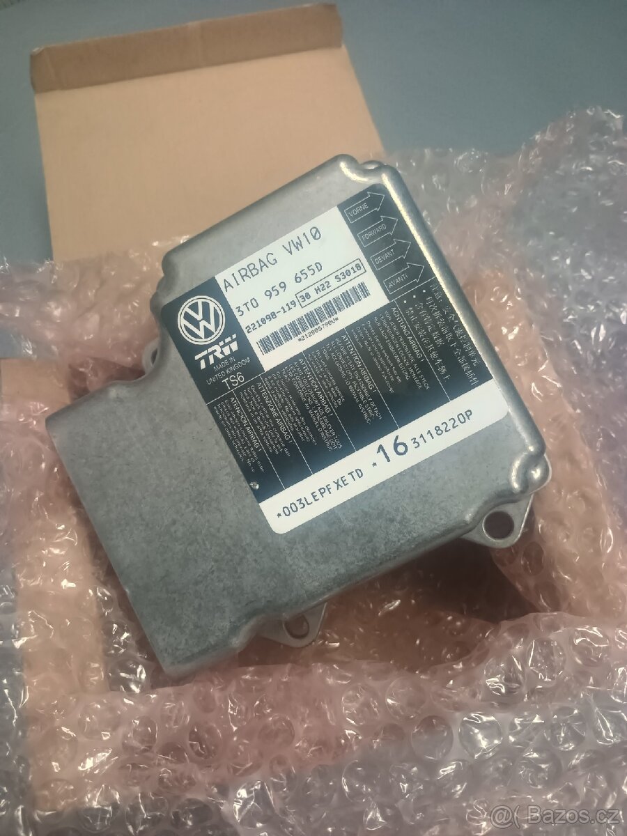 Řídící jednotka airbagů škoda 3T0 - 2