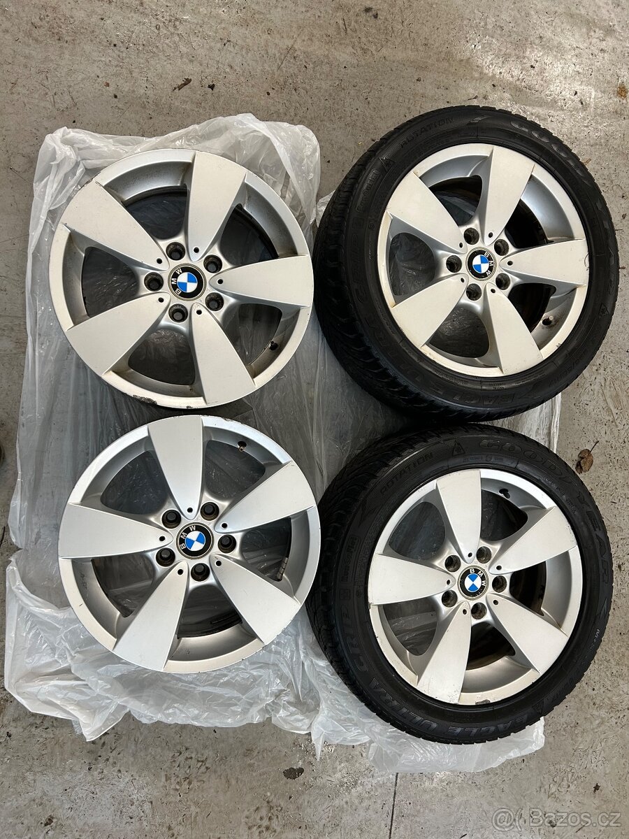 Alu disky BMW 5 e60,e61,2kusy Goodyear pneu - 2
