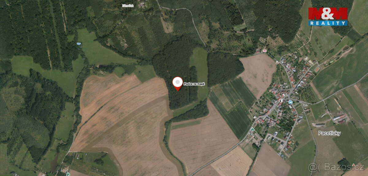 Prodej lesa, 947 m², Roštění - 2