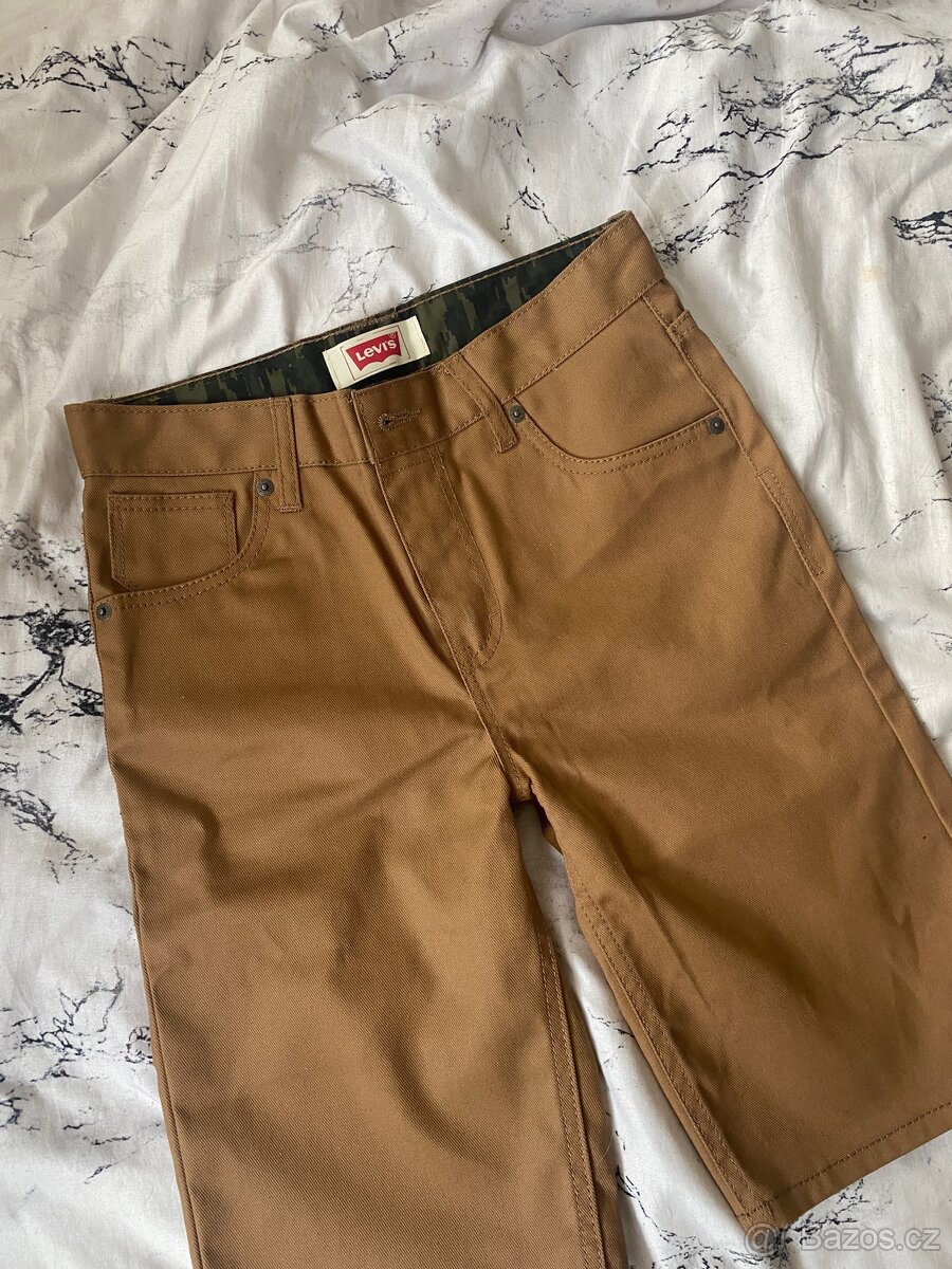 Levi’s Hnědé Dámské Kraťasy - 2