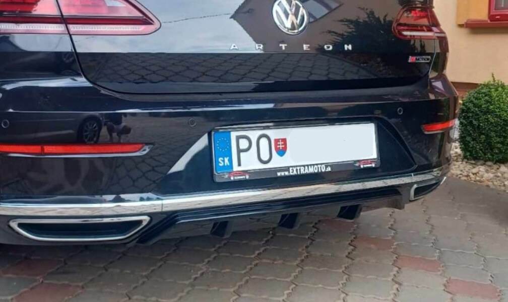 ARTEON PASSAT B8 ZADNY DIFUZOR - 2