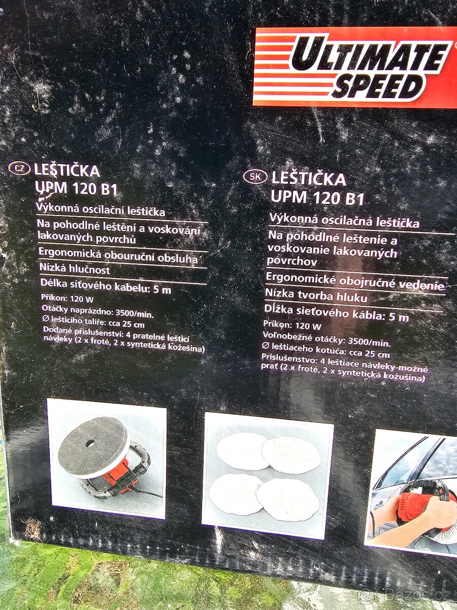 Leštička Ultimate Speed nová, nepoužitá. - 2