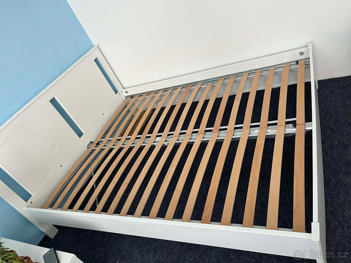 IKEA manželská postel - 2