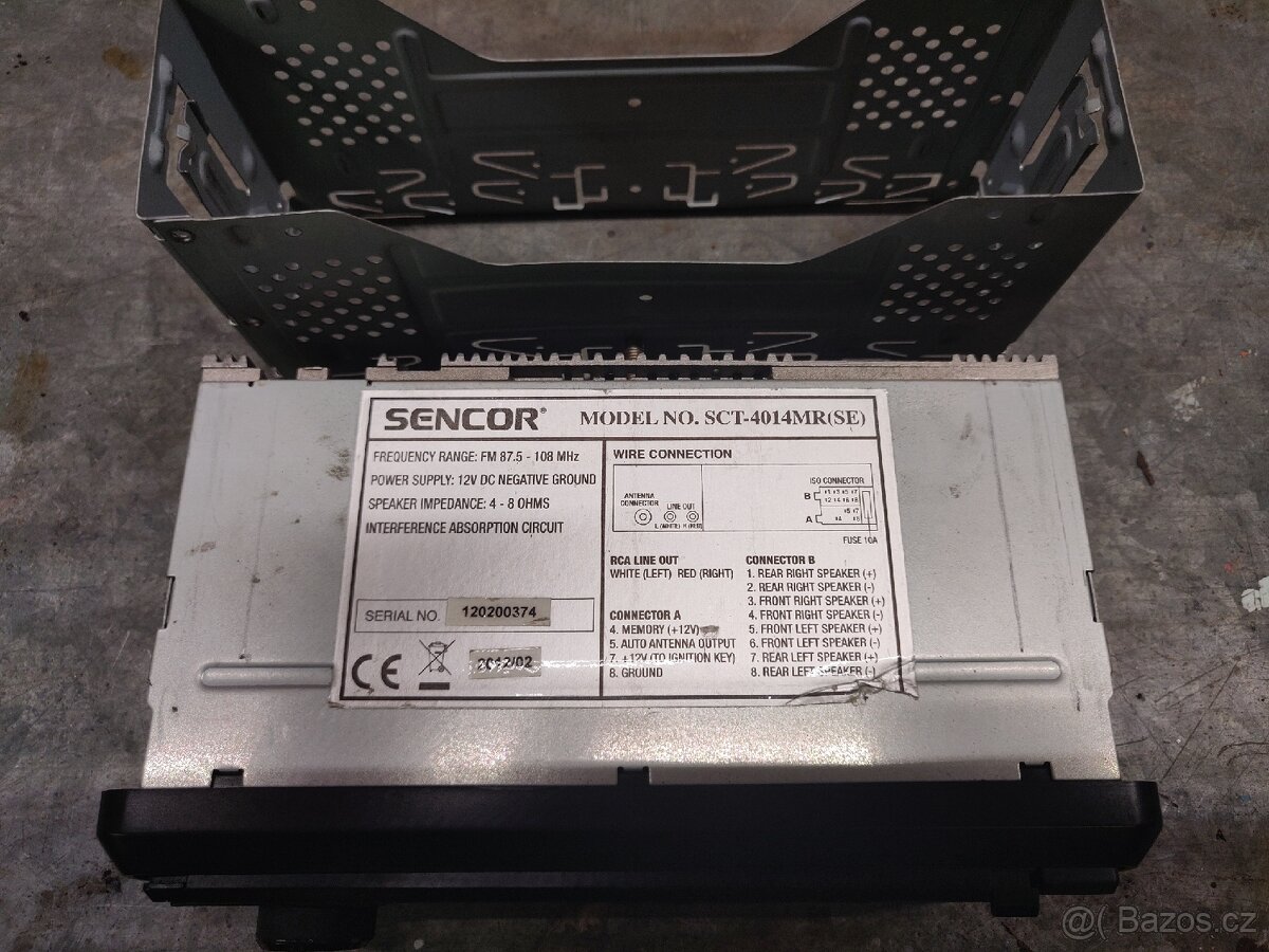 Autorádio Sencor + repro Sony Xplod - 2