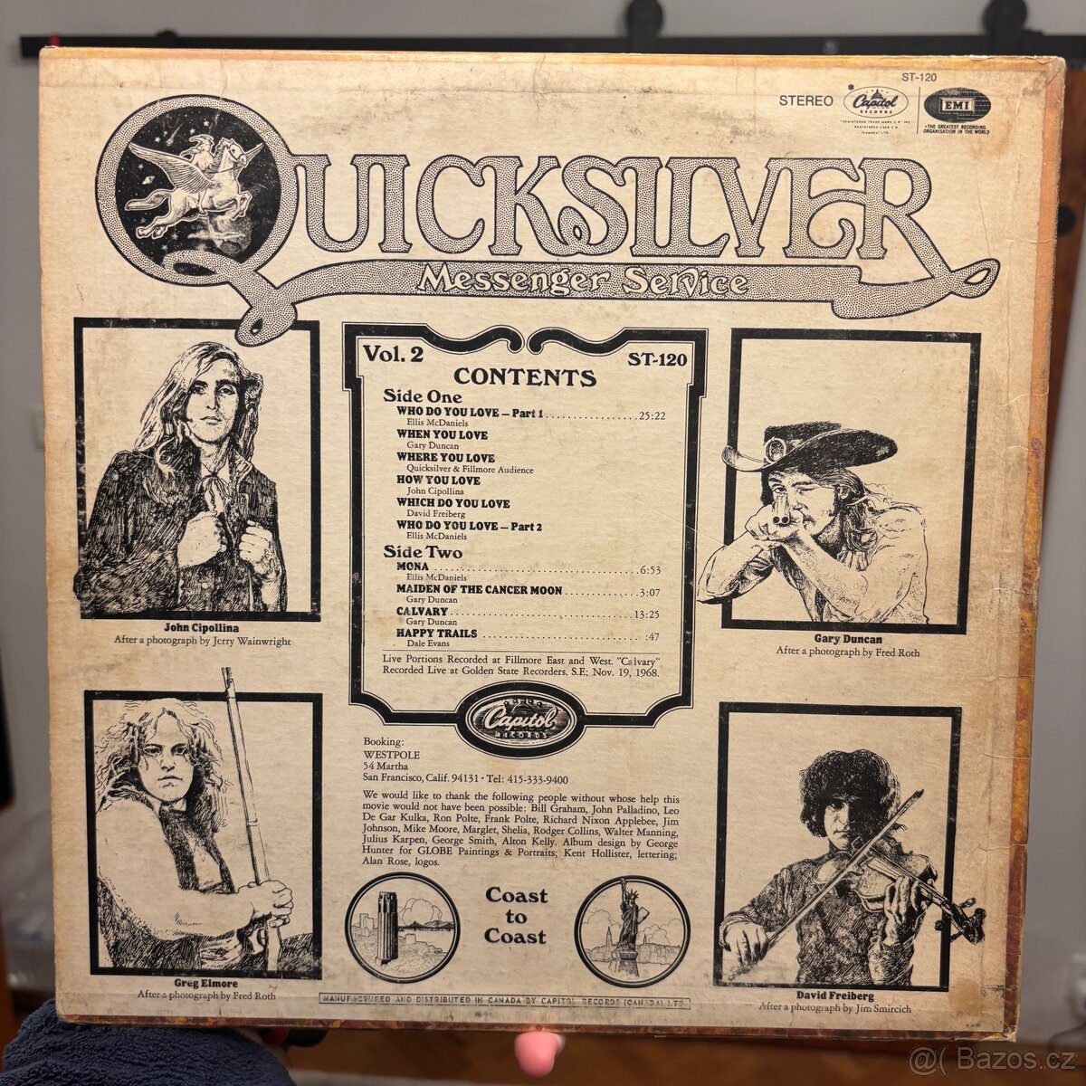 Quicksilver - Happy Trails. LP - 2