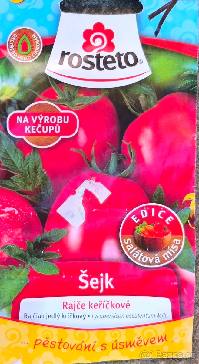 NABÍZÍM PŘEBYTEK SAZENIC RAJČAT KEŘÍKOVÁ ŠEJK - 2