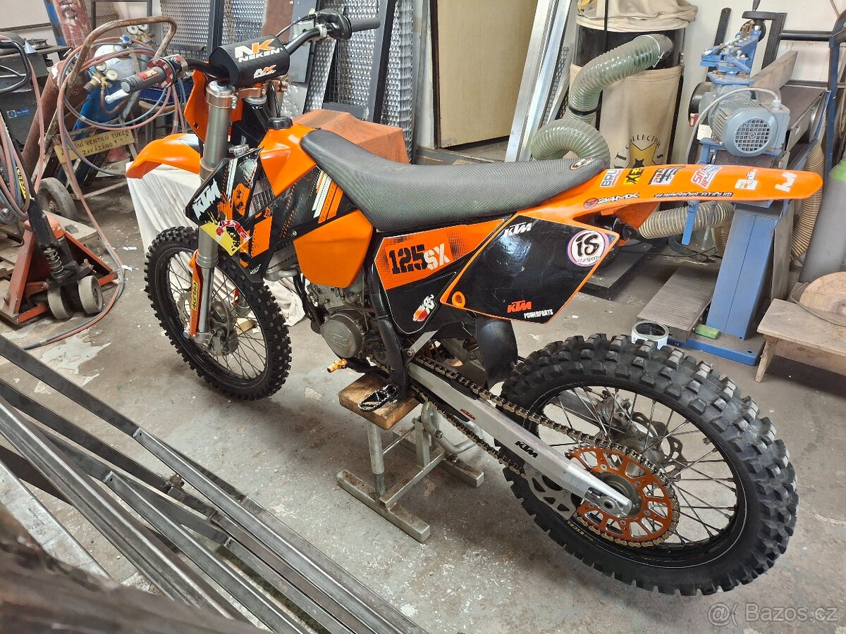 Ktm sx 125 edice Tyla Rattray 2005