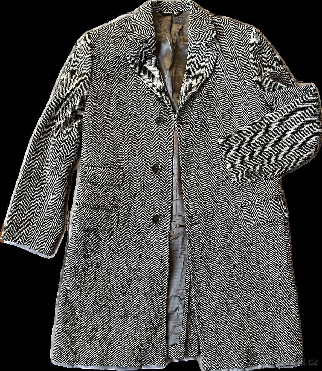 Značkové pánské kabáty - vánoční akce - 2