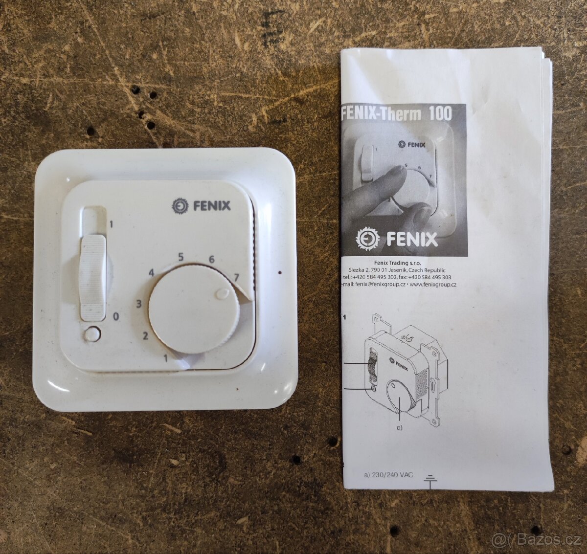 Pokojový termostat Fenix - 2