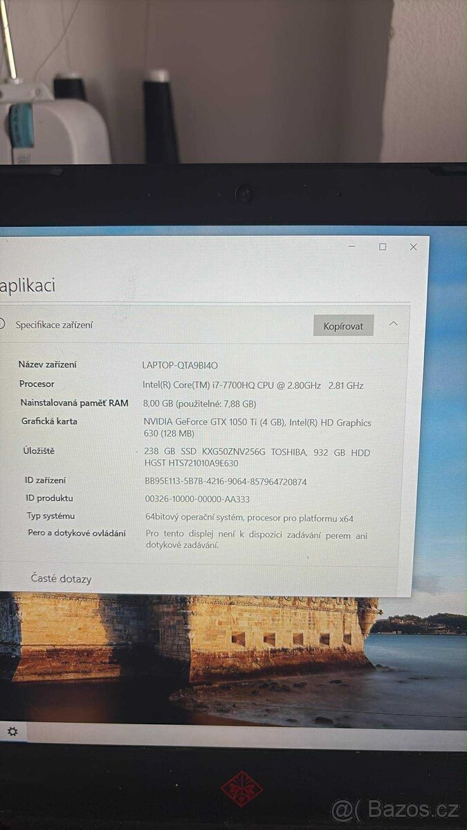 Herní notebook Omen by HP (rezervace) - 2