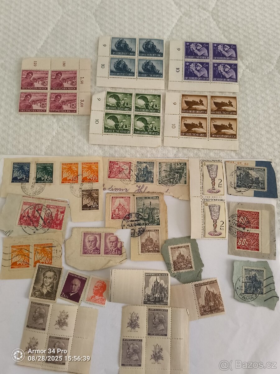 Staré známky - 2