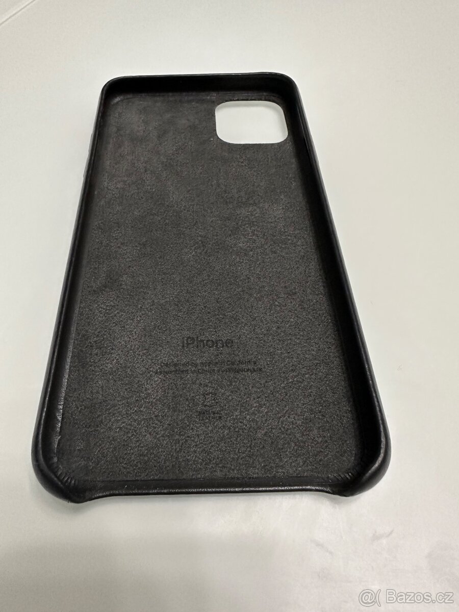 IPHONE 11 PRO MAX - KOŽENÝ ORIGINÁLNÍ KRYT - 2