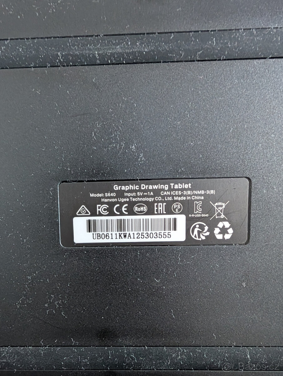 Grafický tablet UGEE S640 - 2
