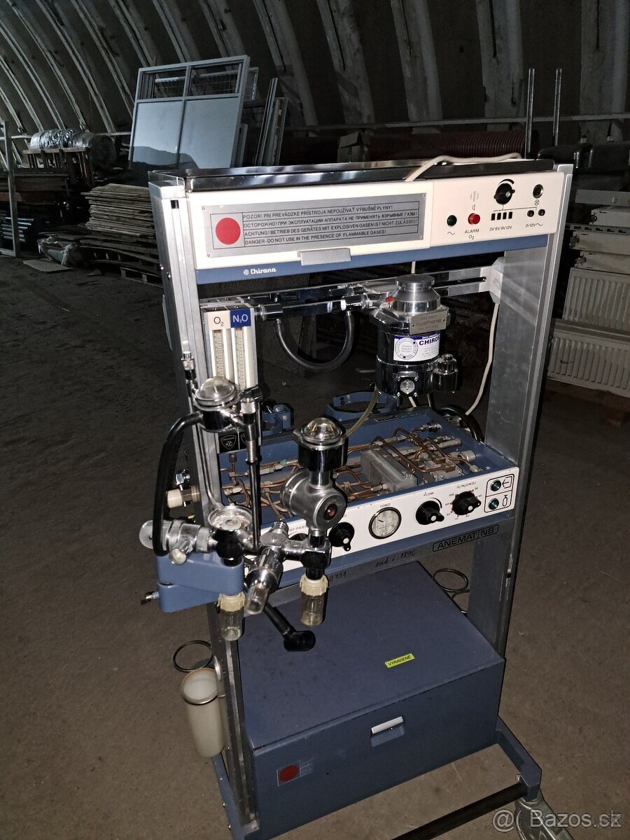 Anesteziologický prístroj Anestar N,Anemat 91,Anemat N8 - 2