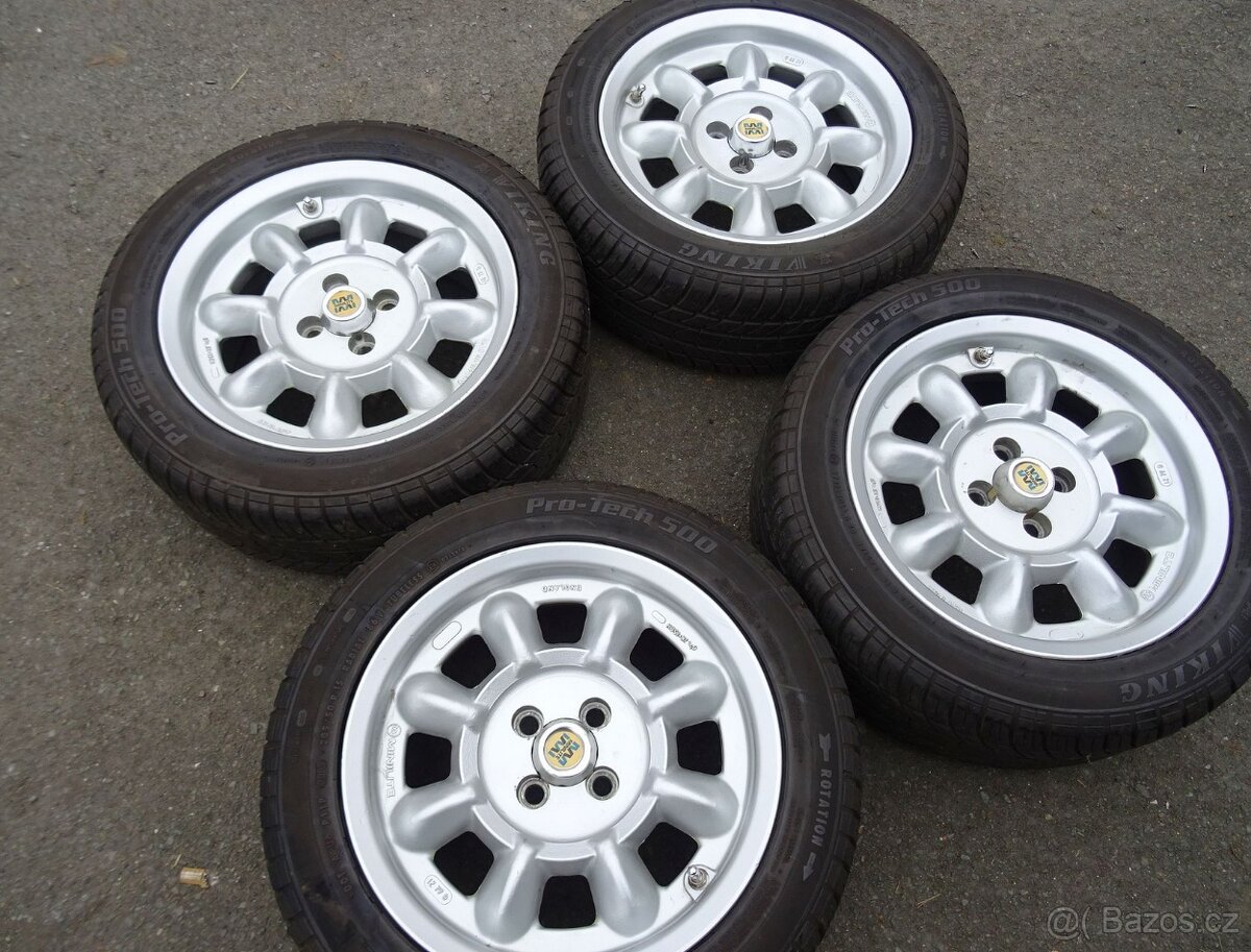 Alu disky Minilite, 15", 4x100, letní sada - 2