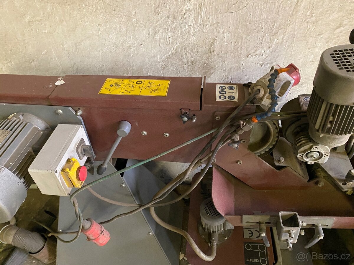 PRŮMYSLOVÁ PÁSOVÁ BRUSKA GRIT -400 V funkční - 2