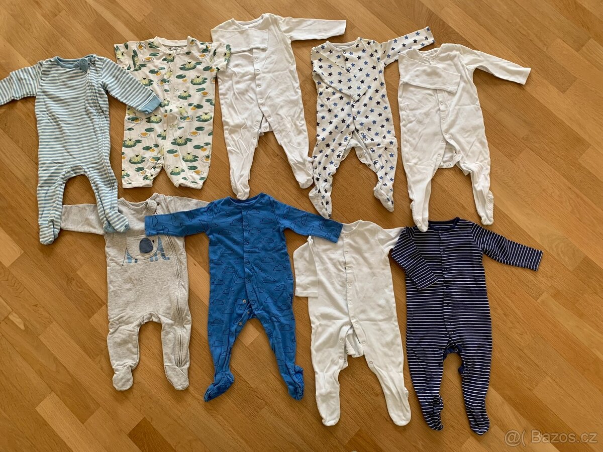 Značková pyžamka 9 ks 68, 74 - 2