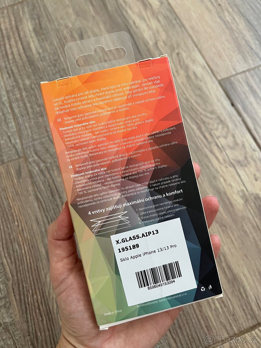 Tvrzené sklo iPhone 13/13 Pro - 2