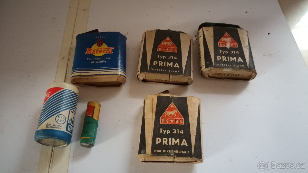 Retro baterie např. jako doplněk ke starým hračkám - 2