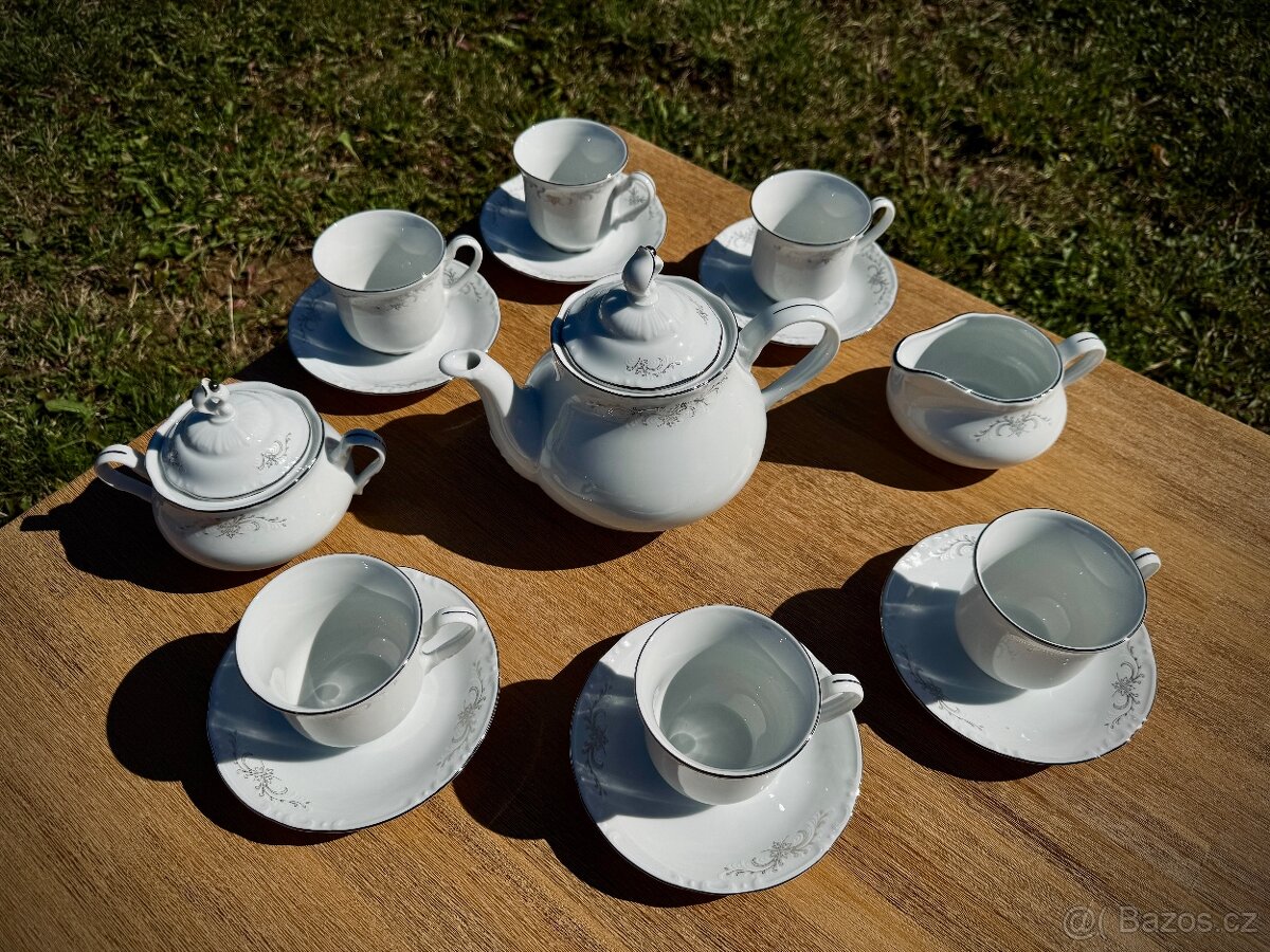 Čajová souprava Thun Constance – porcelán Bohemia Original - 2