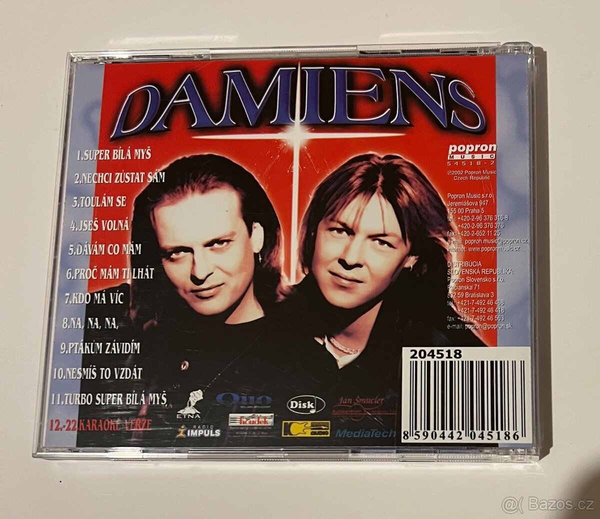 Damiens - Nechci zůstat sám 2002 - 2