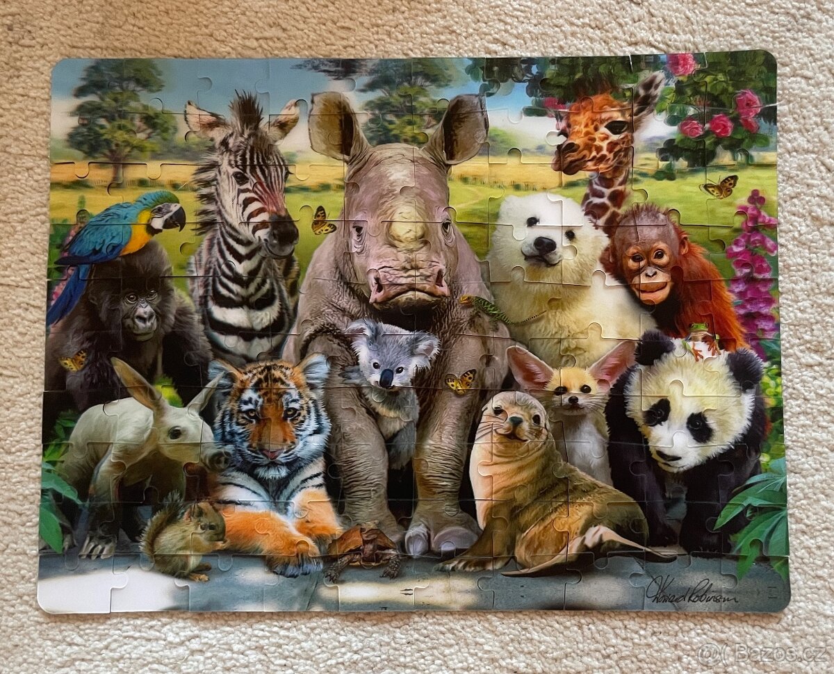 Puzzle 3D 100 dílků - 2