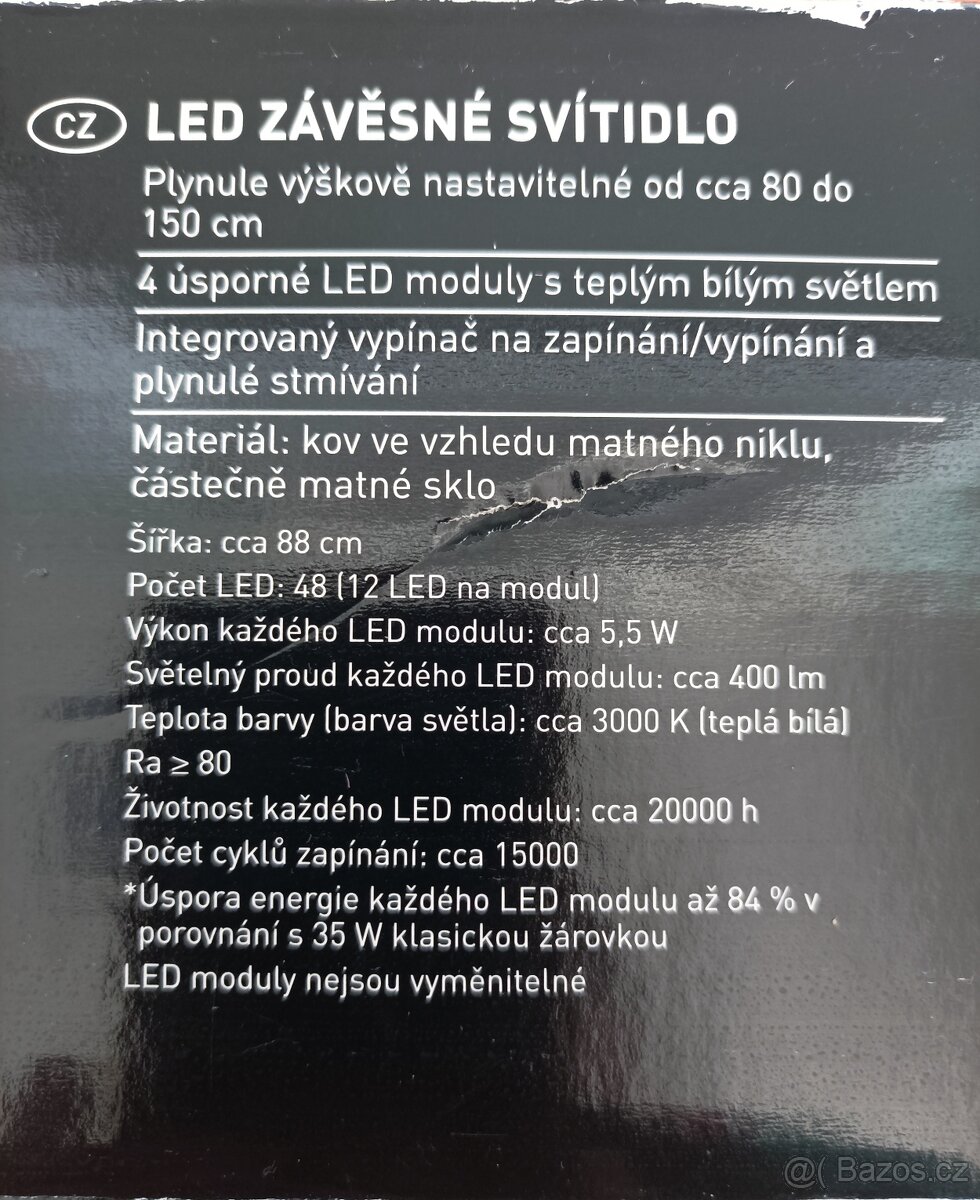 Livarno posuvné svítidlo - 2