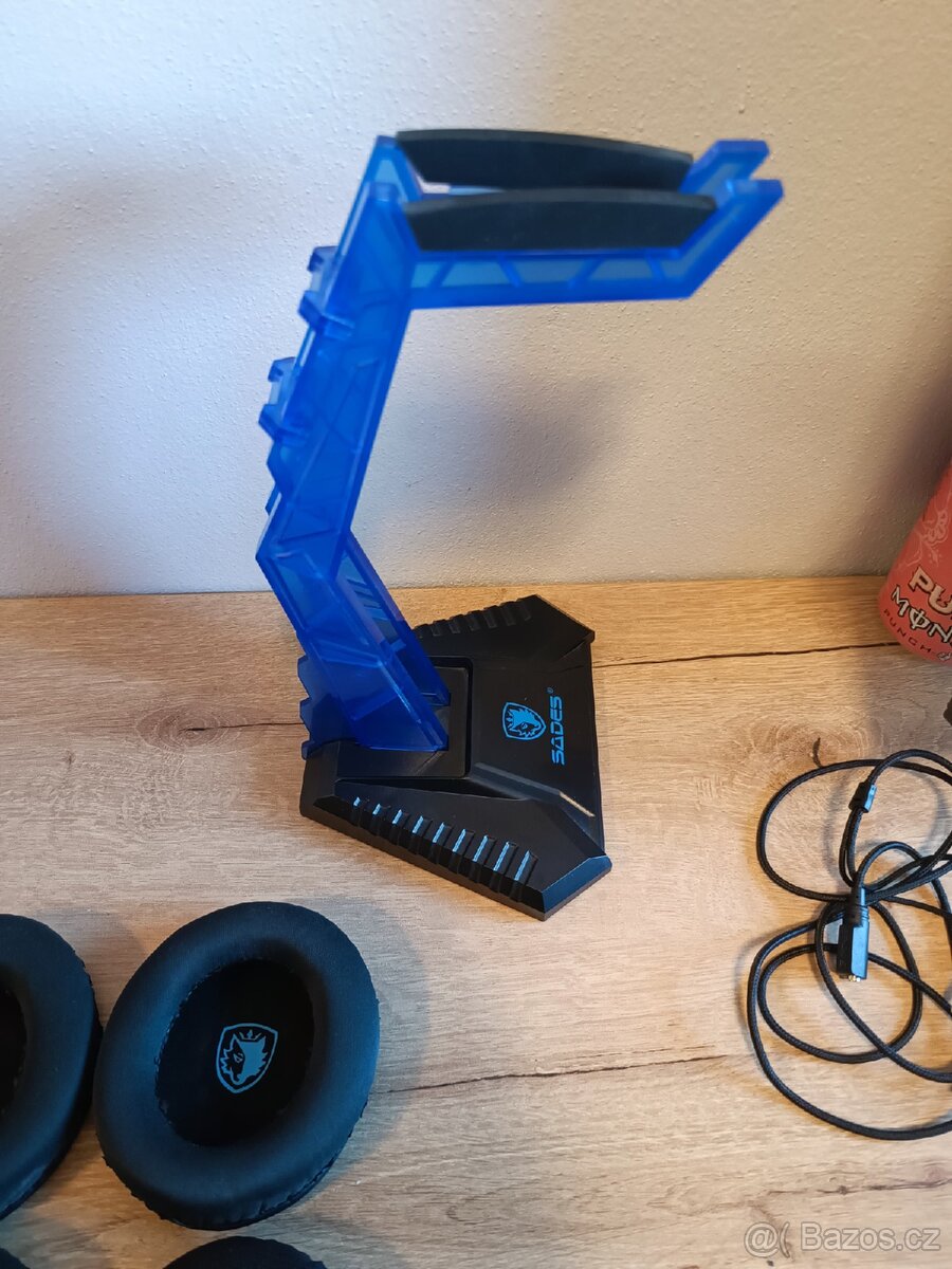 Sluchátka SADES Mpower SA-723 + stojan - 2