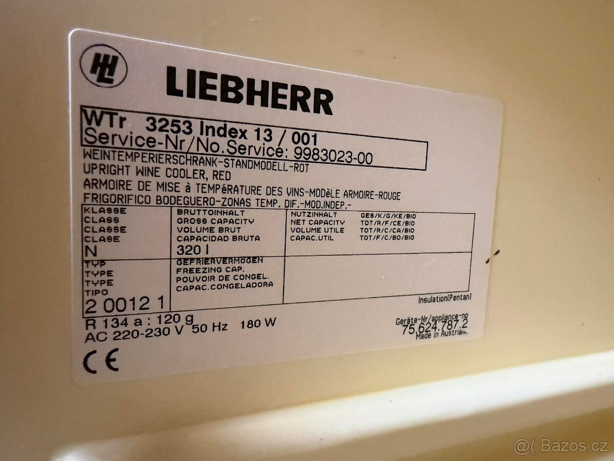 Vinotéka Liebherr WTr 3253 Grand Cru - 2