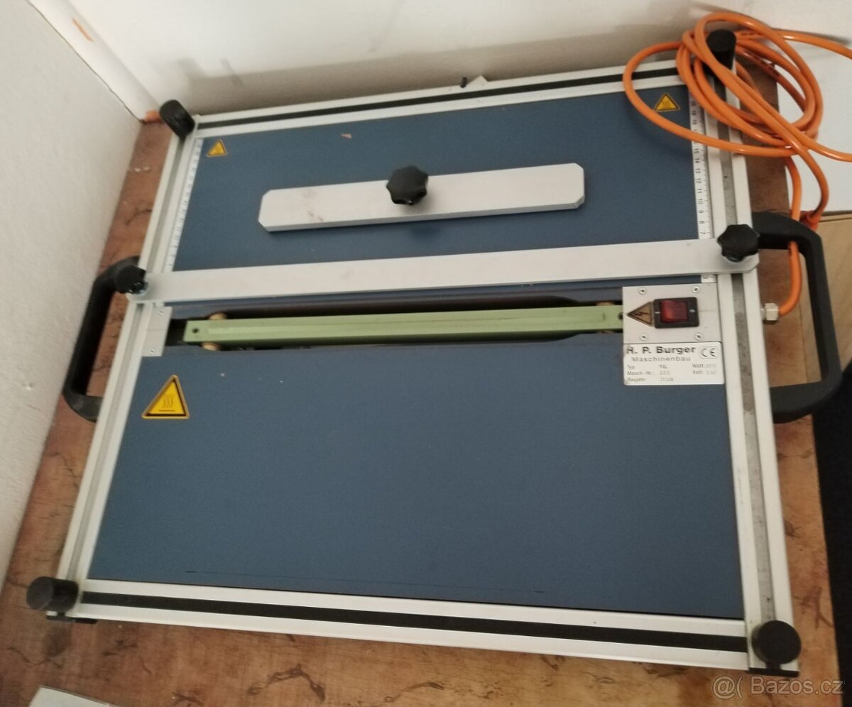 nahřívací lišta na ohýbání plastů - 2