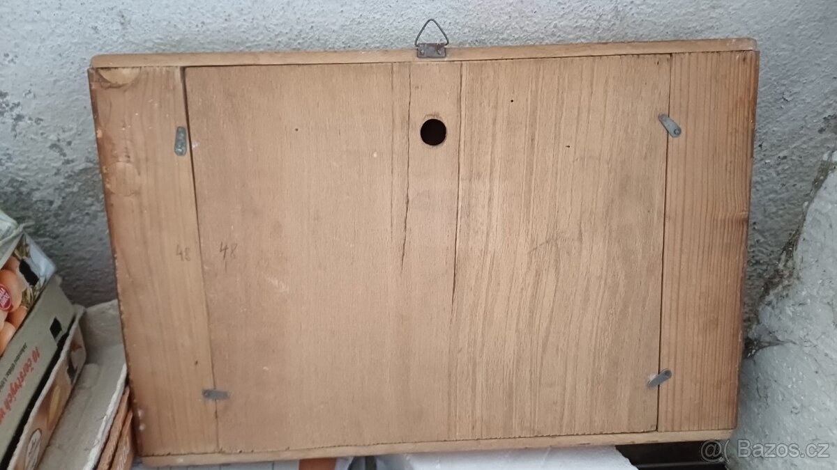 Retro nástěnné hodiny - 2