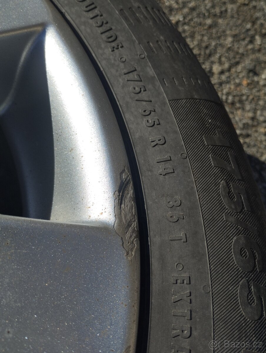 Alu kola Borbet Lada 175/65 r14 - 2