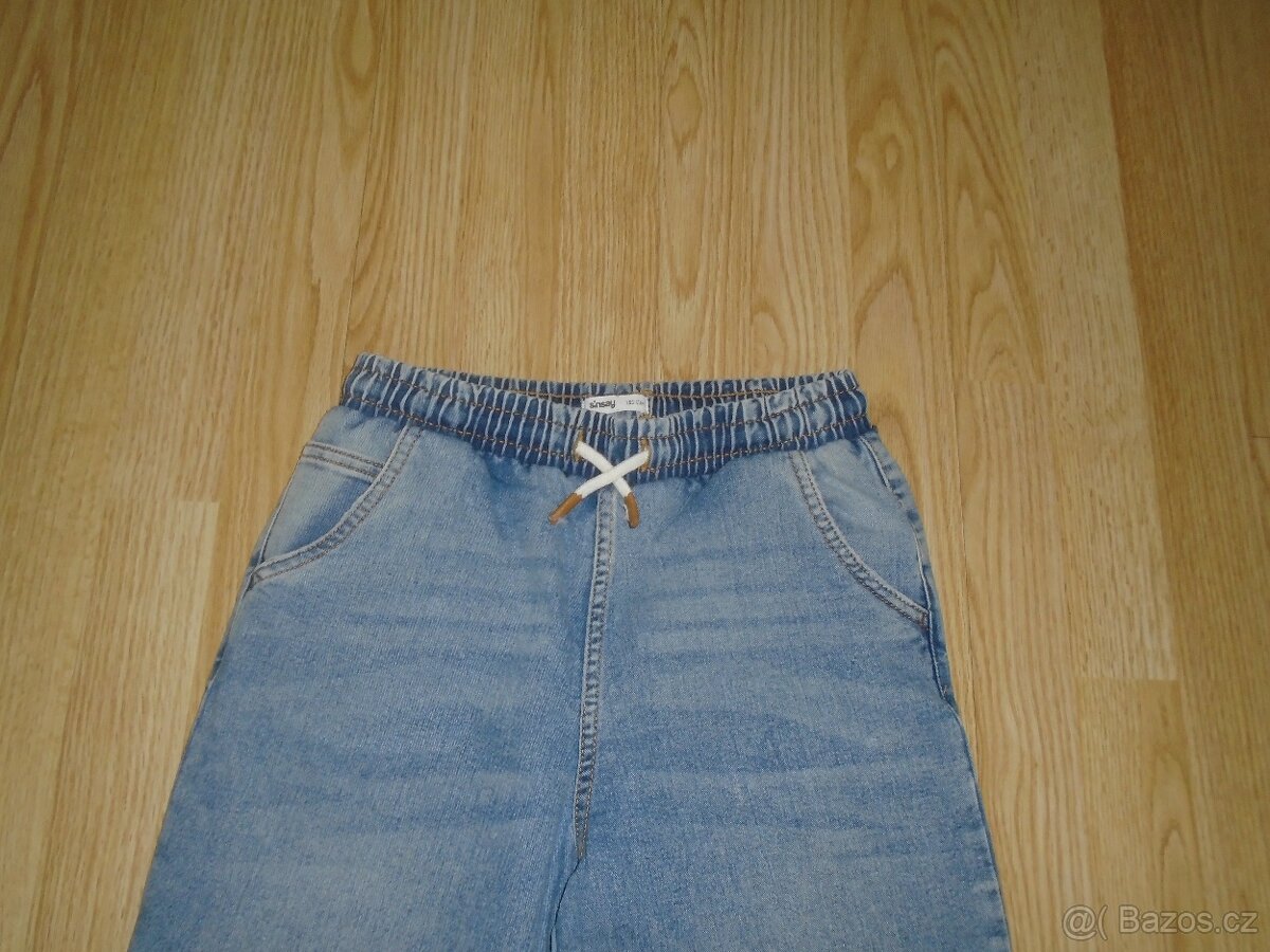 kalhoty vel. 152 v pase do gumy - 2