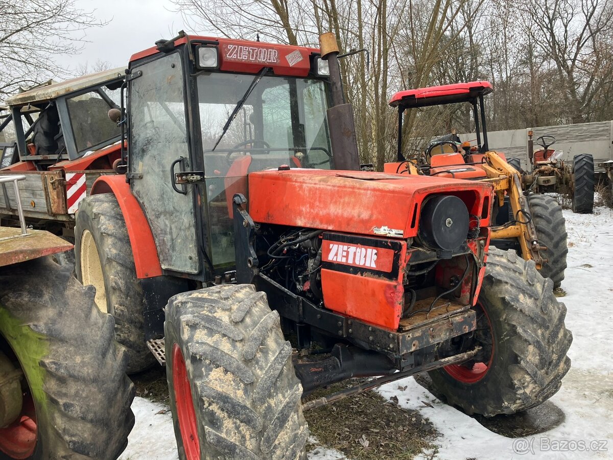 Zetor 9540 s nakladačem, klimatizace - 2