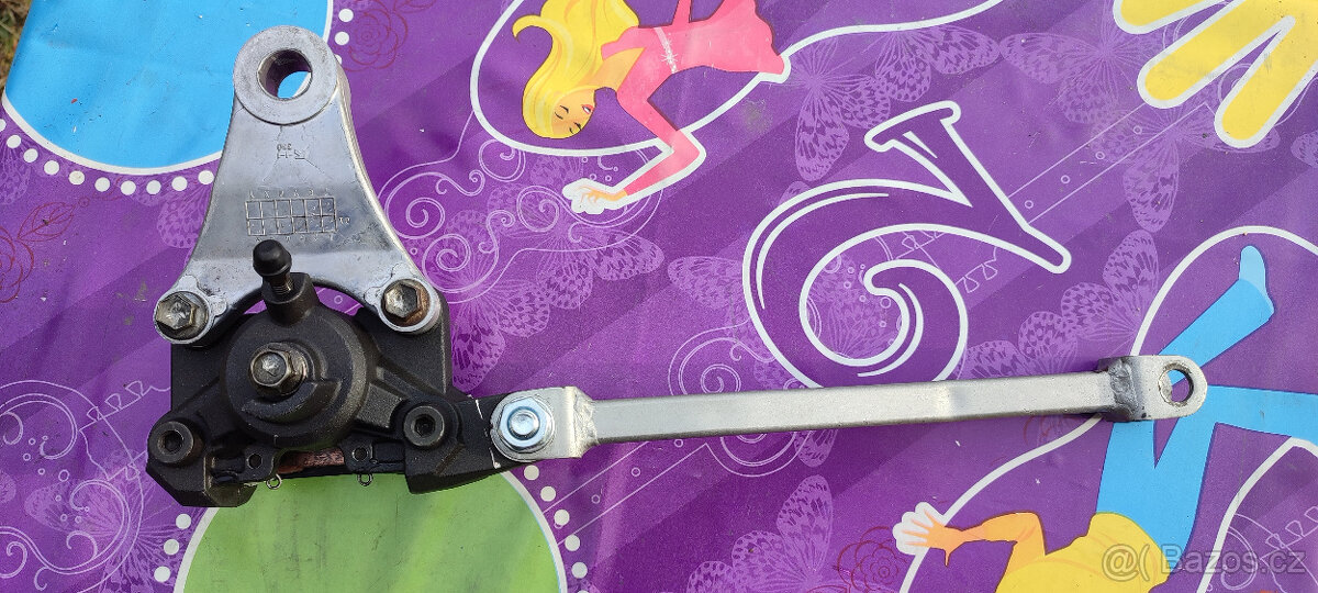 Suzuki SV 650N/S (1999- 2002) Třmen zadní + unašeč a držák - 2