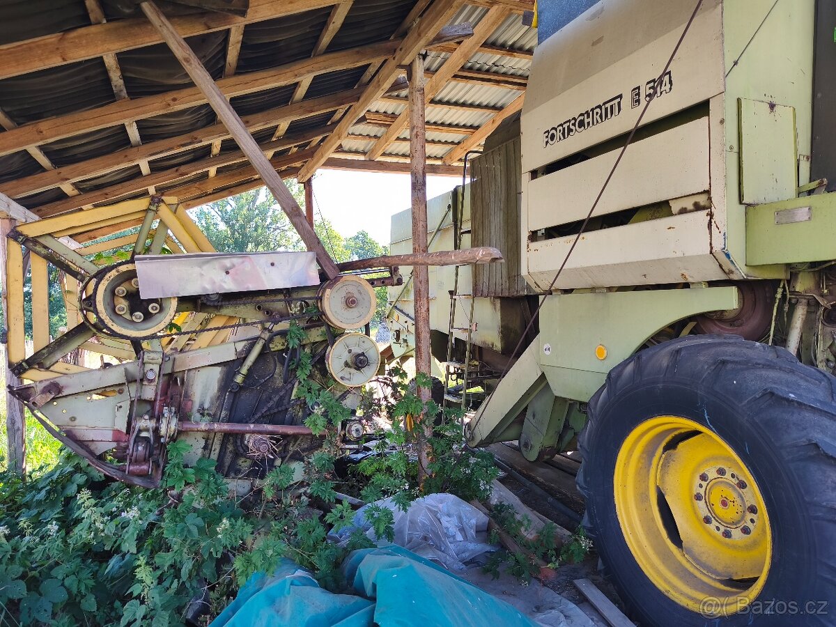 Kombajn Fortschritt E514, 1988 - VŠECHNY ND - 2