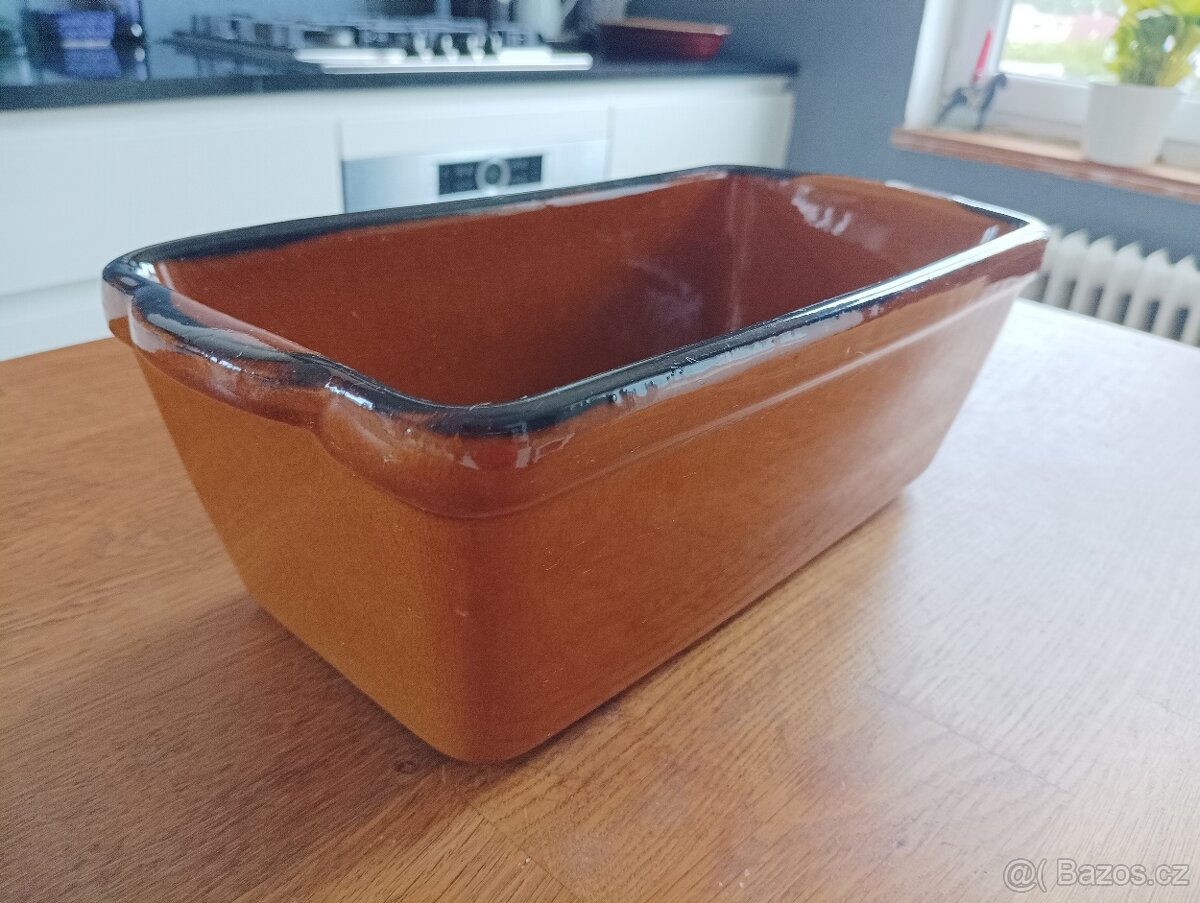 VELMI KVALITNÍ KAMENINOVÁ FRANCOUZSKÁ ZAPÉKACÍ FORMA - 2