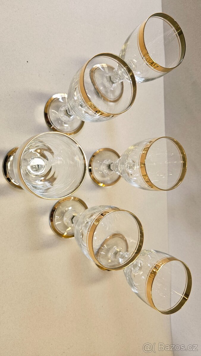 Sklenice Český křišťál 6ks - 2