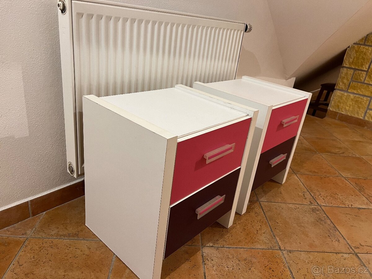 noční stolíky, skříňky - 2