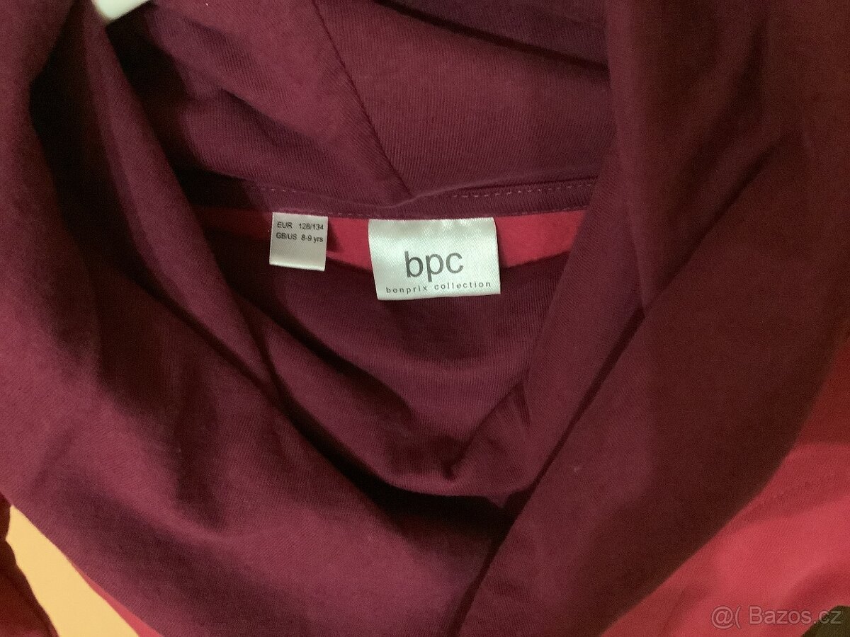 Mikinové šaty s límcem zn. Bonprix - 2