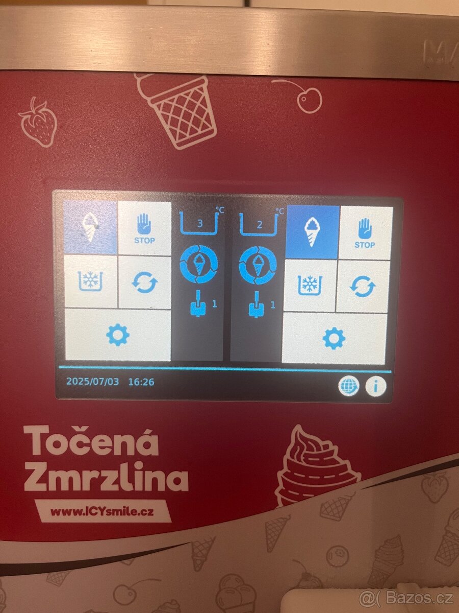 Zmrzlinový stroj Gel- Matic - 2