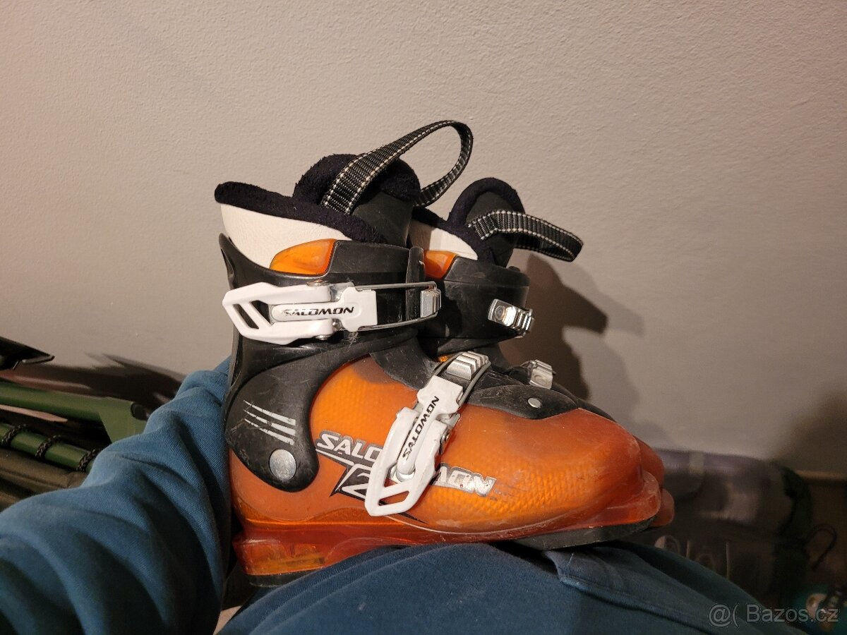 Dětské lyže a boty - 2