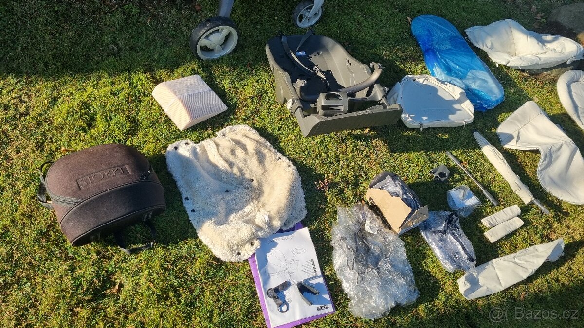Dětský kočárek stokke xplory + příslušenství - 2